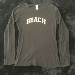CSULB Black Long Sleeve Shirt-Size: XL